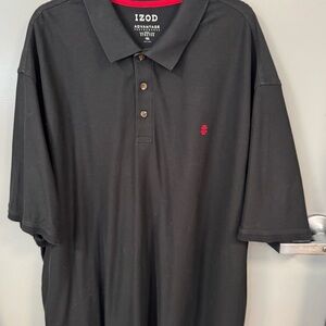 Like NEW! IZOD Men's Polo Shirt in Classic Black-4XL